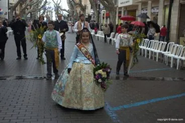 Ofrenda Flores Fallas Dénia 2015 – Falla Oeste