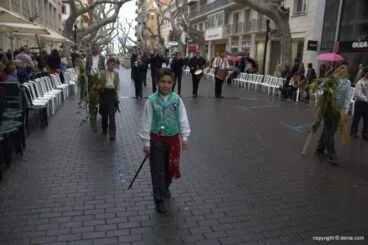 Ofrenda Flores Fallas Dénia 2015 – Falla Oeste