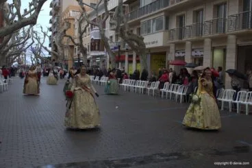 Ofrenda Flores Fallas Dénia 2015 – Falla Oeste