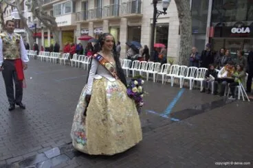 Ofrenda Flores Fallas Dénia 2015 – Falla Oeste