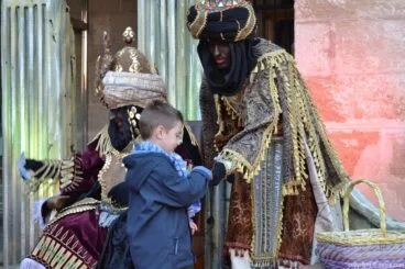 Visita de los Carteros Reales Dénia – Entrega de cartas