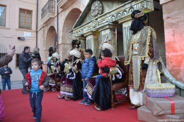 Visita de los Carteros Reales Dénia – Entrega de cartas