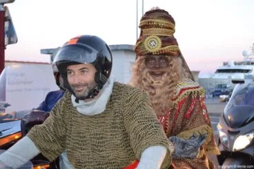 Cabalgata Dénia 2016 – Gaspar en moto