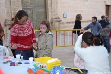Visita de los Carteros Reales Dénia – Maquillaje fantasía
