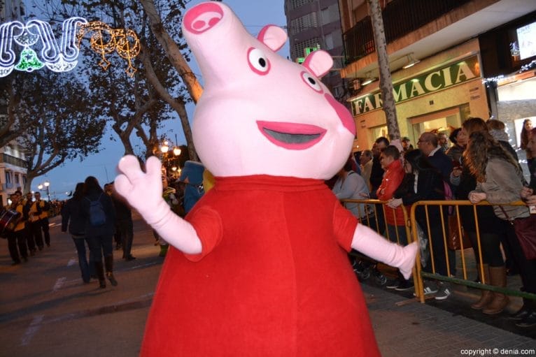 Cabalgata Dénia 2016 - Peppa Pig