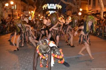 Cabalgata Dénia 2016 – Ballet africano