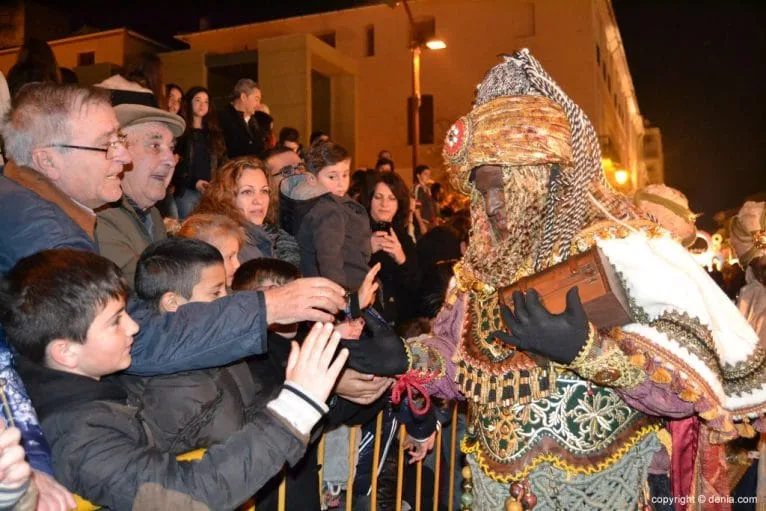 Cabalgata Reyes Magos 2015 - Rey Baltasar