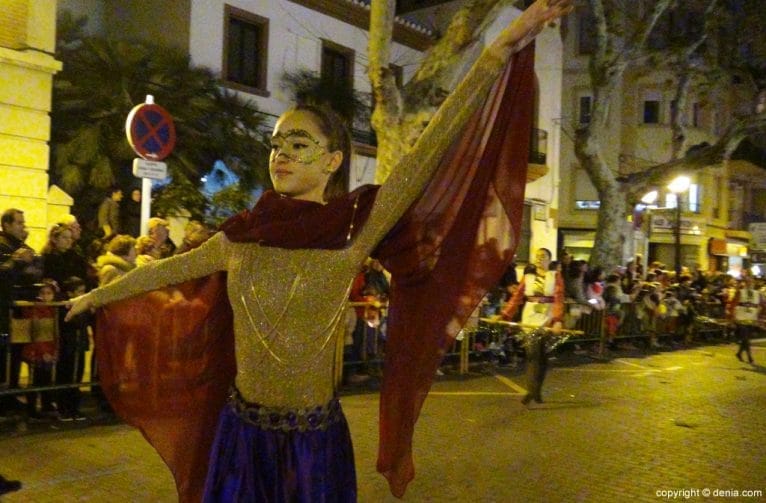 Cabalgata Dénia 2016 - Ballet Babylon