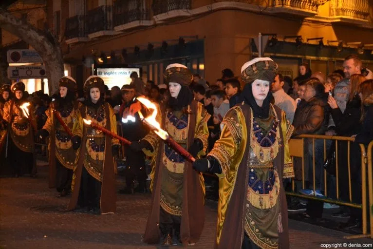 Cabalgata Dénia 2016 - Antorcheros de Melchor