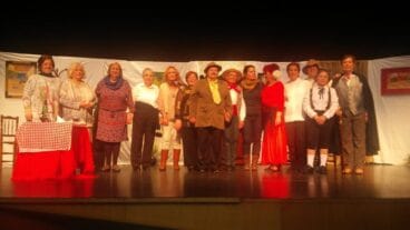 Actores del taller de teatro