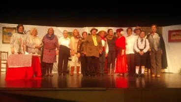 Actores del taller de teatro