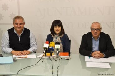 Alberto Morera con Marián Tamarit y Ricard Pérez