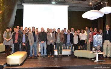 Alcaldes concejales y organizadores del Circuit a Peu Marina Alta