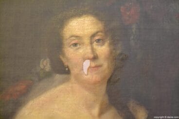 Antonia Vives retratada por el Pintor Llorens