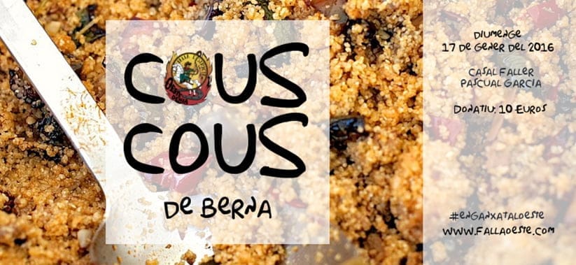 Cartel Cous Cous Falla Oeste