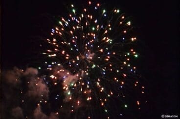 Castillo de fuegos artificiales Dénia