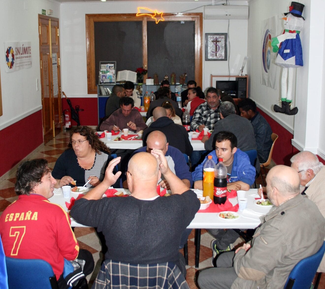 Cena del Comedor Social