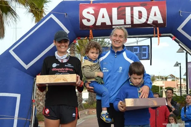 Christina Mallett con Olga Martínez