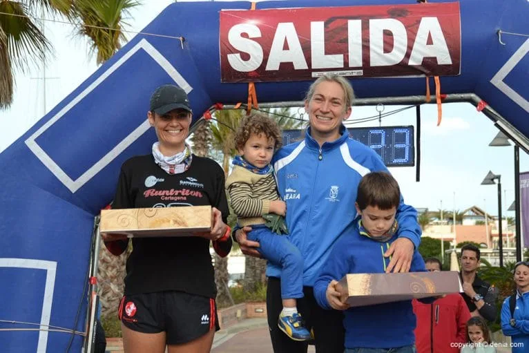 Christina Mallett con Olga Martínez