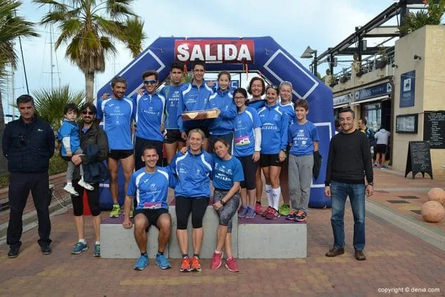 Club Atletismo Baleària Diànium fue el más numeroso