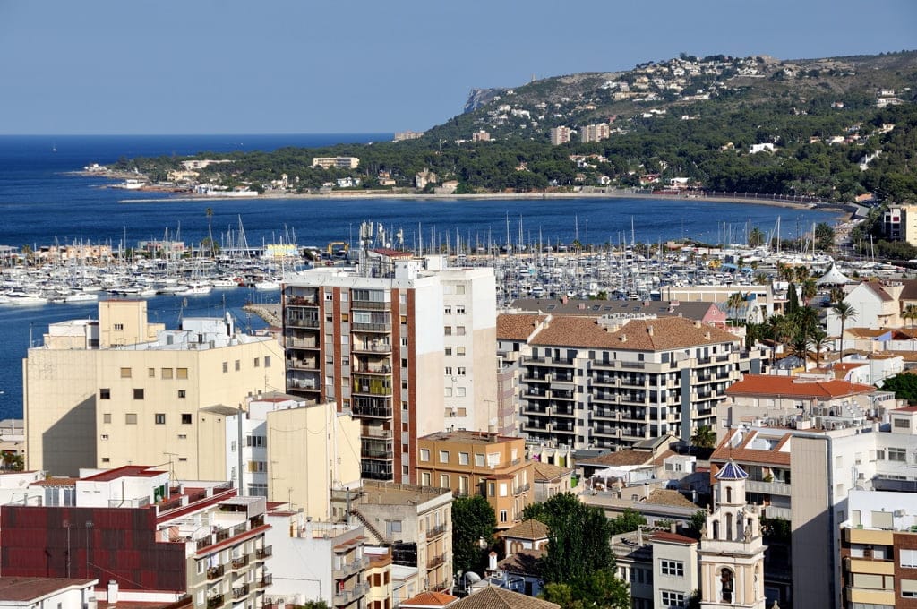 Dénia desde el castillo