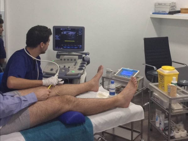 Electrolisis percutánea ecoguiada Sant Telm