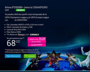 FUSIÓN y Champions League