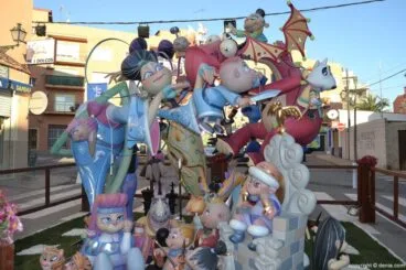 Falla Baix la Mar infantil 2014