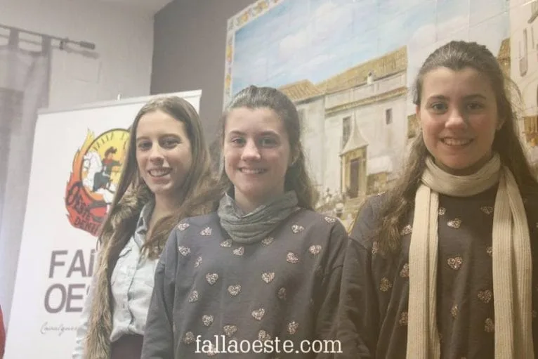 Falleras Mayores de la falla Oeste