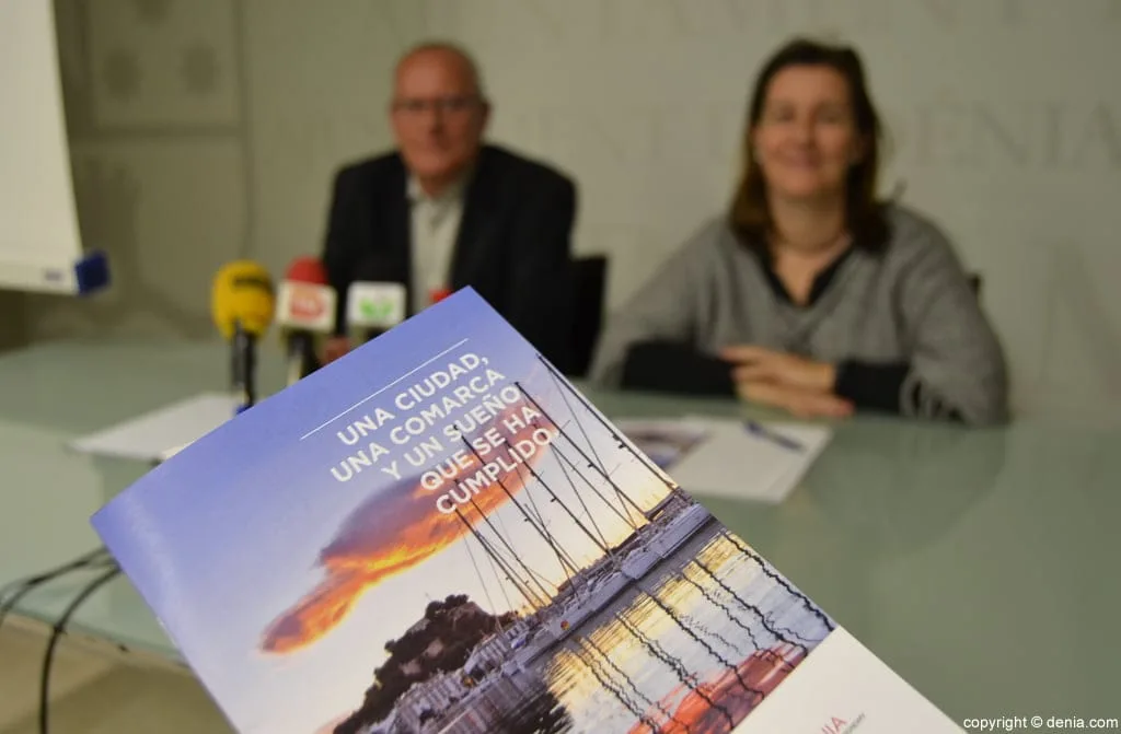 El proyecto de Ciudad Creativa de la Gastronomía, principal baza de Dénia en Fitur 2016 2 Folleto de Dénia para FITUR 2016
