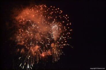 Fuegos artificiales Dénia