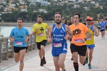 Gonzalo Dura durante la carrera