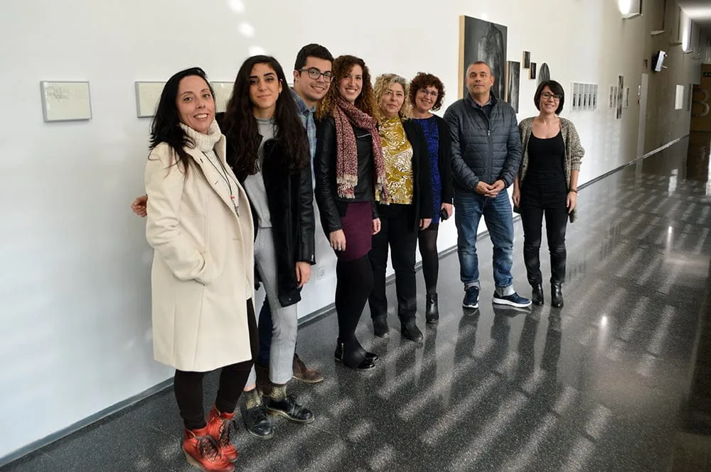 Inauguración de la exposición Allí Adentro