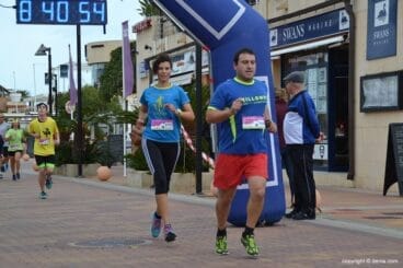 Jeanette Rodríguez en su primer paso por meta