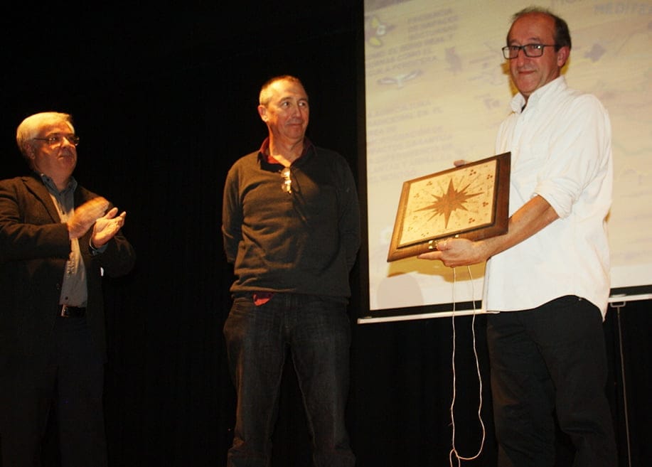 Grimalt, satisfecho con el nombramiento de Sala como presidente de la Junta Rectora del Montgó 1 Joan Sala recibiendo un premi de la Tardor