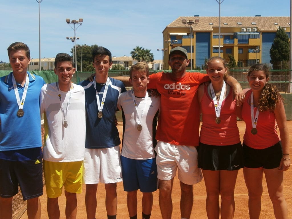 Jugadores i jugadors del CT Dénia