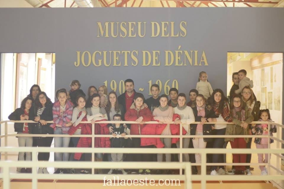 La falla Oeste en el Museo del Juguete de Dénia