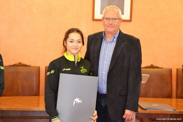 Laura Crespo con Vicent Grimalt