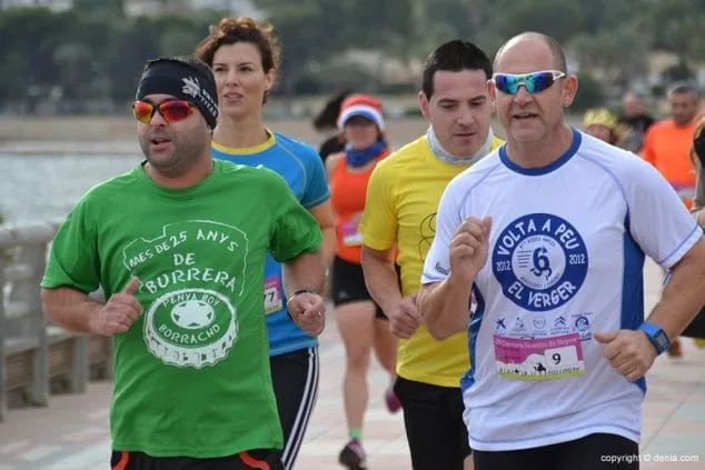 Mario Ribes en la carrera del Roscón