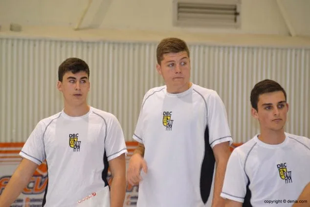 Los juniors del Dénia Básquet campeones de la Copa Junior Preferente 5 Nacho Ots Richard García y Carlos Sendra