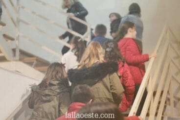 Niños de la falla Oeste en el Museo del Juguete