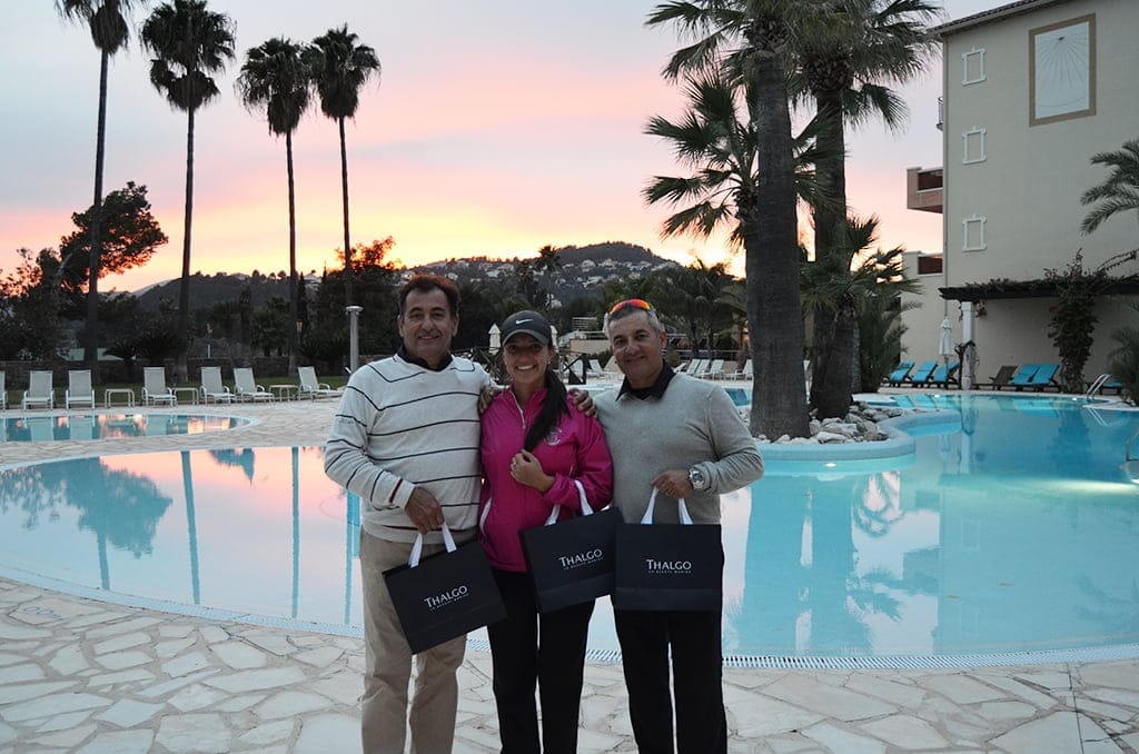 Paco García, Maribel López y Chimo Torres