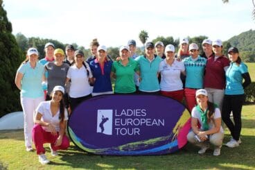 Participantes en las Jornadas Orientación Rookies LET en La Sella 2016