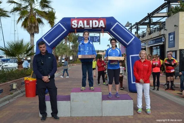 Podio Juvenil Femenino