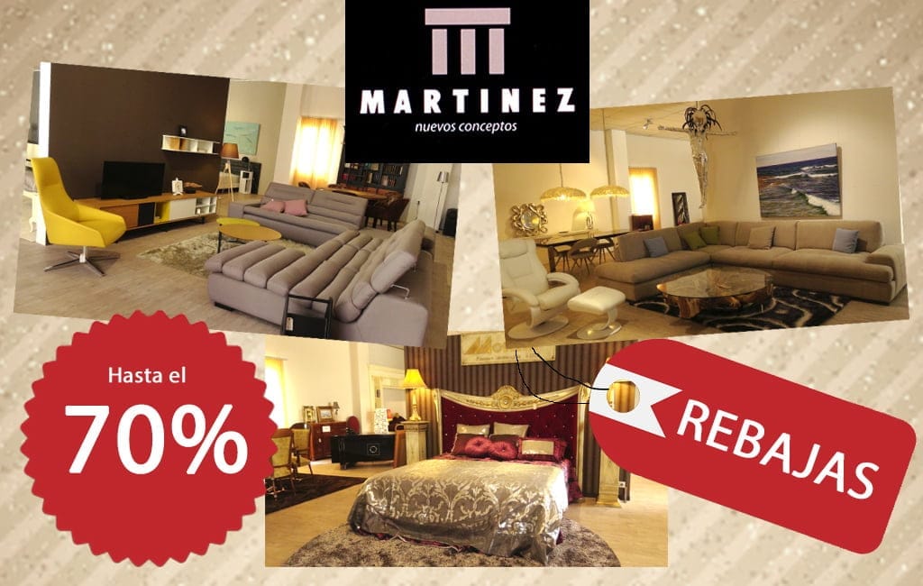 Rebajas Muebles Martínez