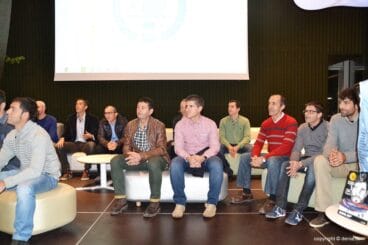 Representantes de los clubes organizadores