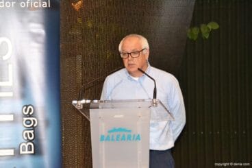 Ricard Pérez en la presentación del Circuit a Peu Marina Alta