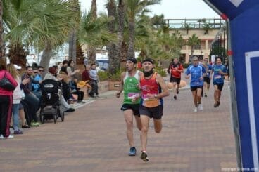 Vicent De Juan entrando en meta