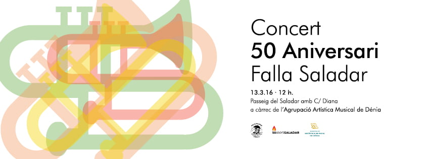 Concierto 50 aniversario falla Saladar