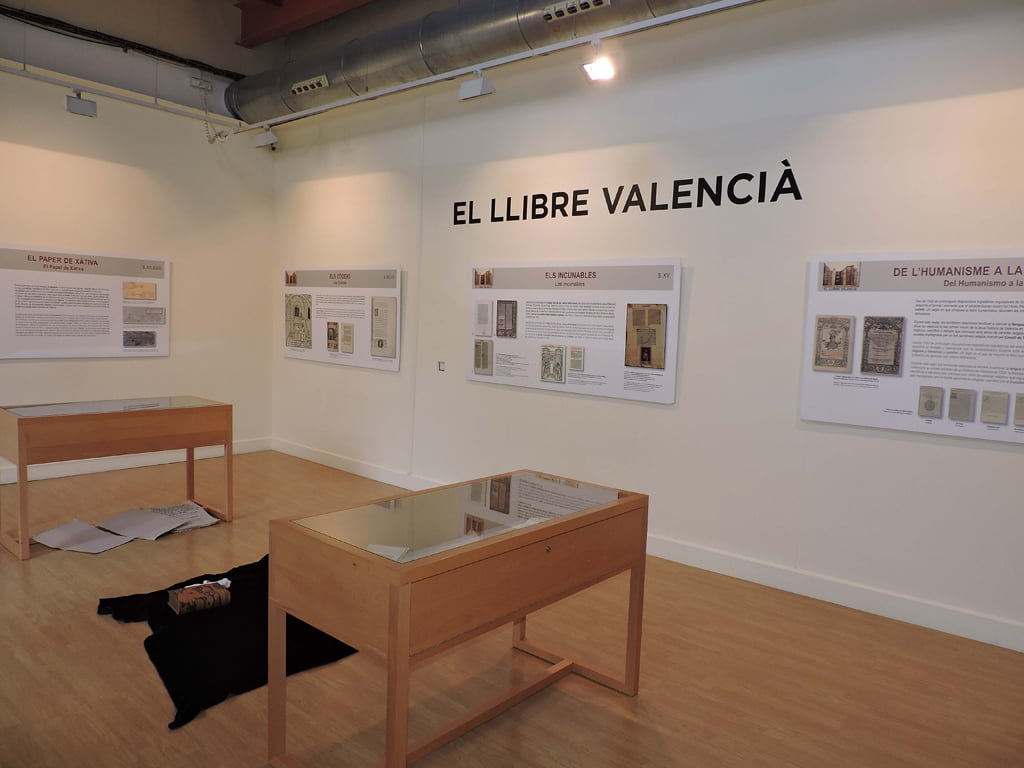 Exposición El Llibre Valencià en Dénia